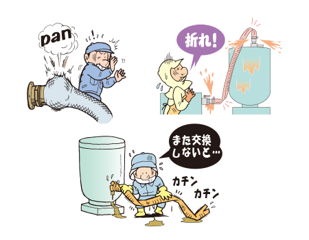 通过胶管和接头保证作业安全